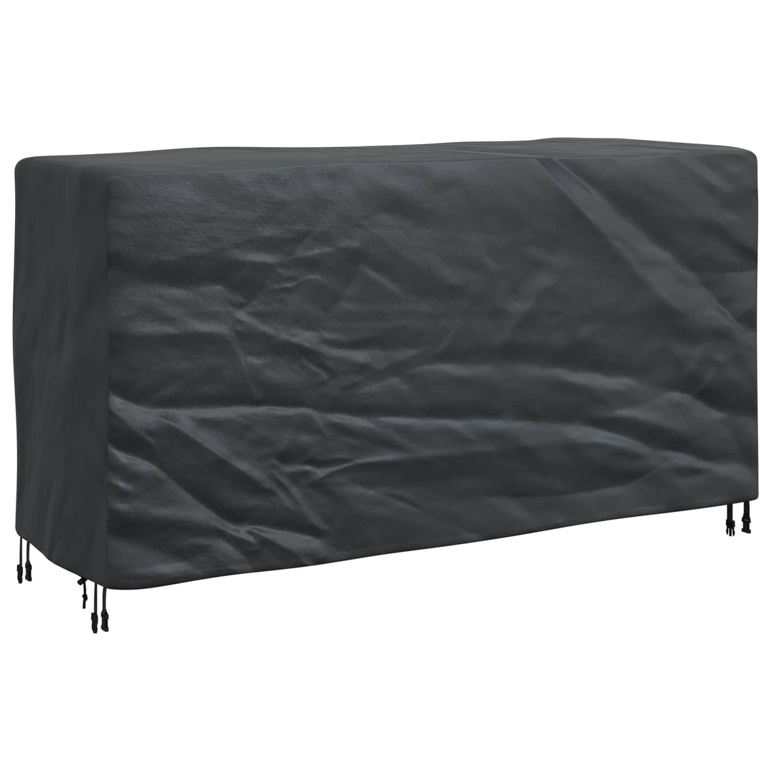Møbelbetræk Ensfarvet Sort 180 x 70 x 90 cm 210D