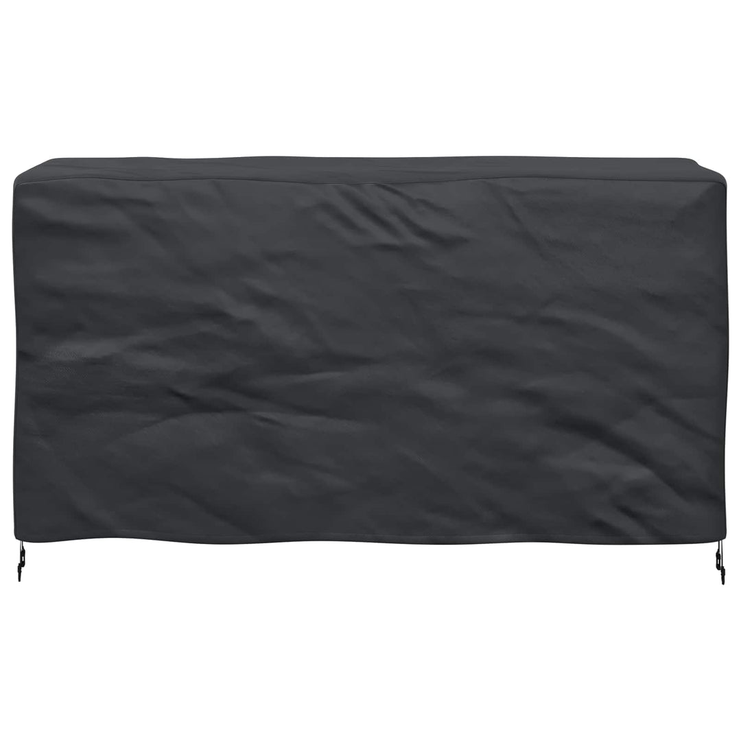 Møbelbetræk Ensfarvet Sort 180 x 70 x 90 cm 210D