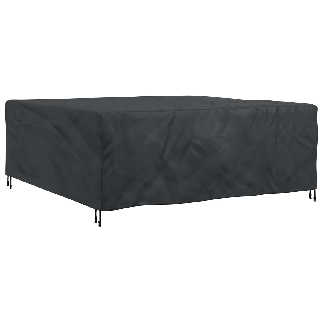 Møbelbetræk Ensfarvet Sort 200 x 200 x 90 cm 420D
