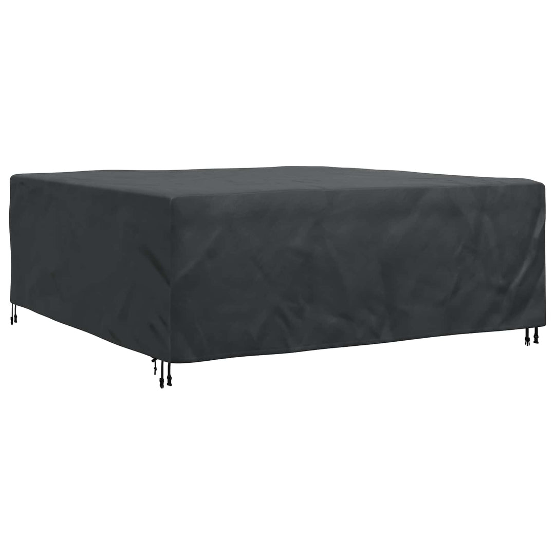 Møbelbetræk Ensfarvet Sort 200 x 200 x 90 cm 420D
