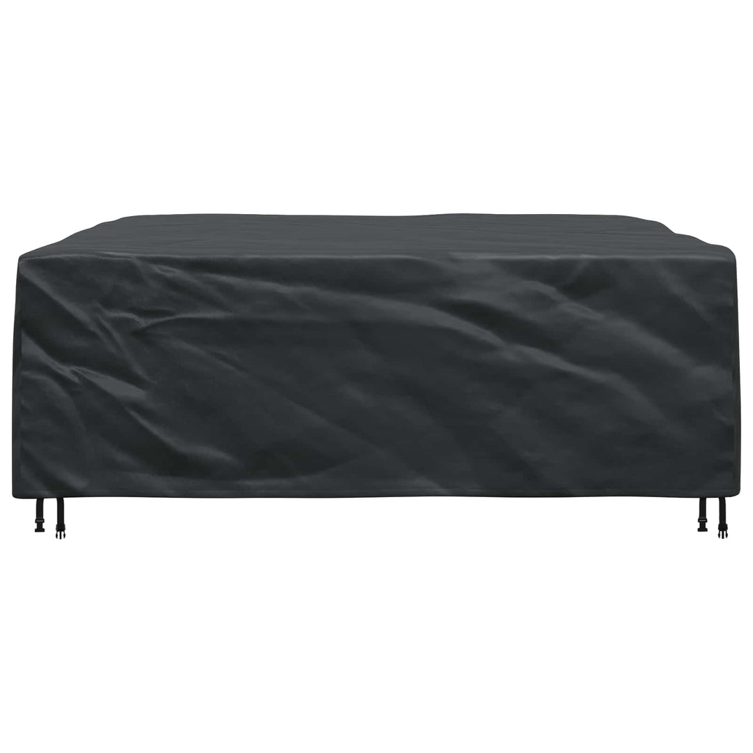 Møbelbetræk Ensfarvet Sort 200 x 200 x 90 cm 420D