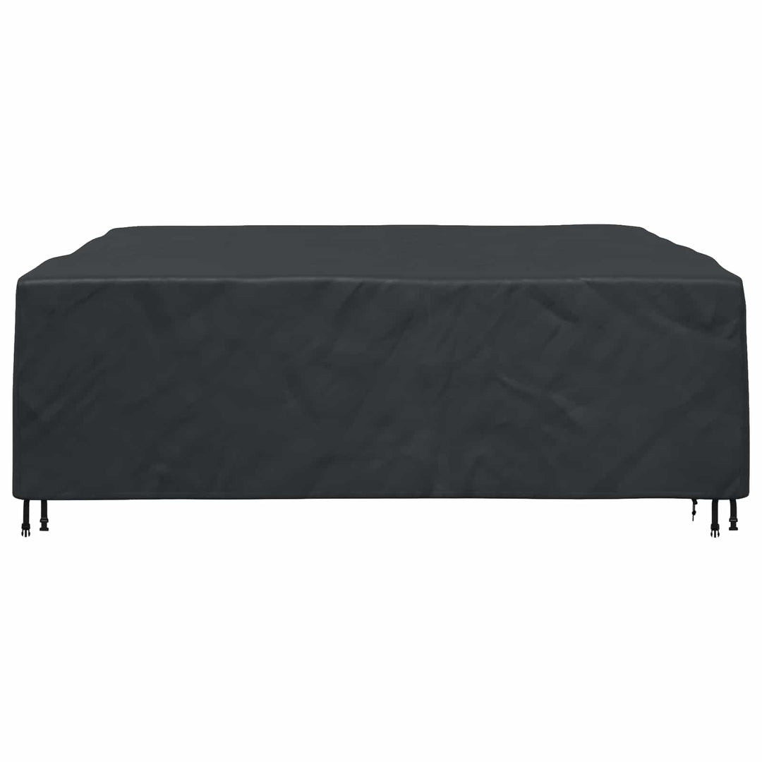 Møbelbetræk Ensfarvet Sort 220 x 220 x 70 cm 420D
