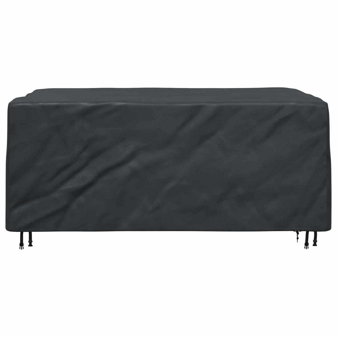 Møbelbetræk Ensfarvet Sort 230 x 165 x 80 cm 600D