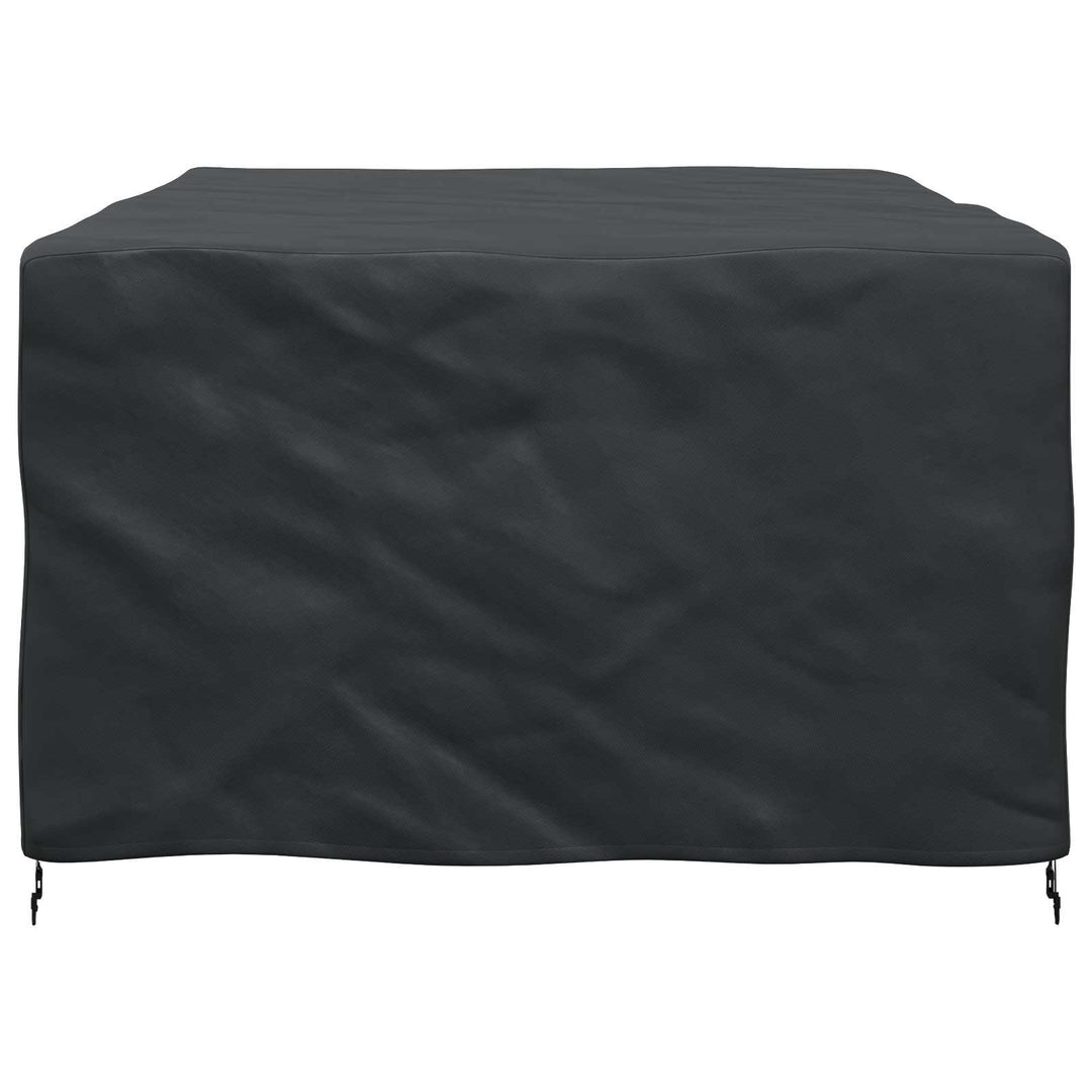 Møbelbetræk Ensfarvet Sort 230 x 165 x 80 cm 600D