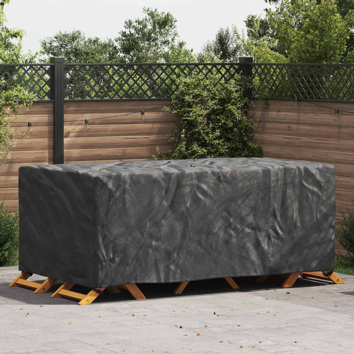 Møbelbetræk Ensfarvet Sort 240 x 110 x 70 cm 210D