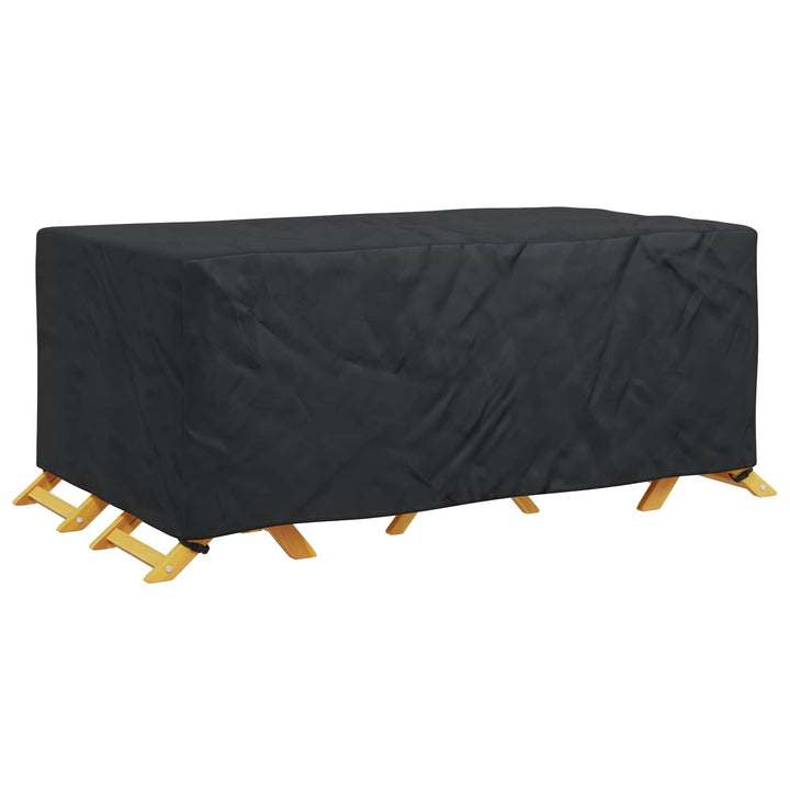 Møbelbetræk Ensfarvet Sort 240 x 110 x 70 cm 210D