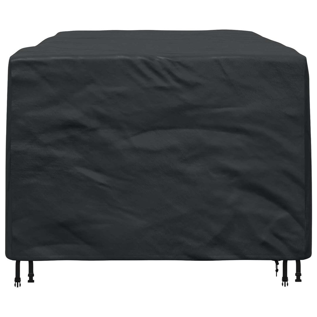 Møbelbetræk Ensfarvet Sort 240 x 110 x 70 cm 210D