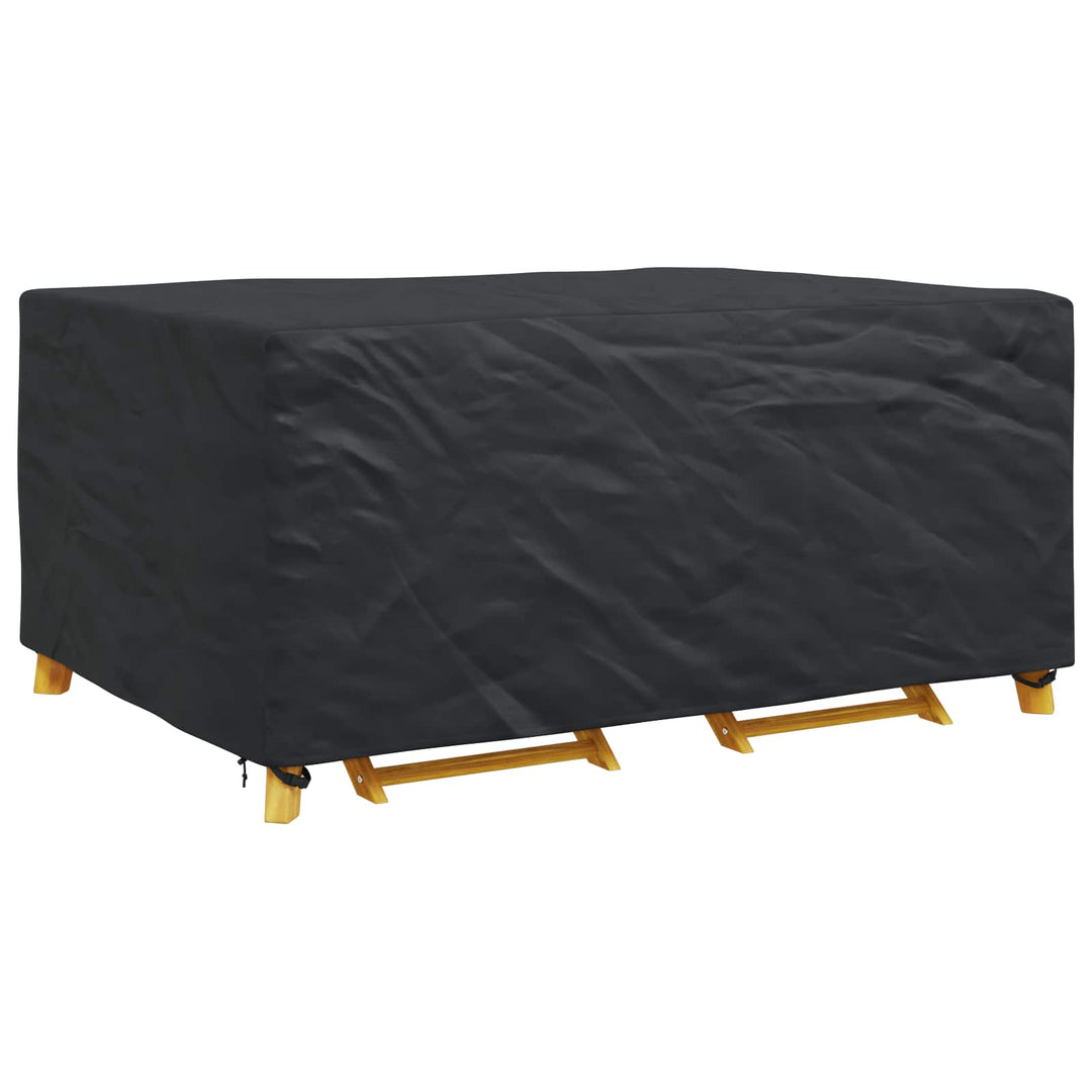 Møbelbetræk Ensfarvet Sort 240 x 160 x 100 cm 420D