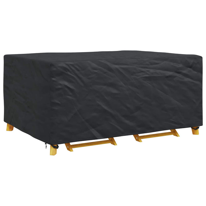Møbelbetræk Ensfarvet Sort 240 x 180 x 100 cm 210D