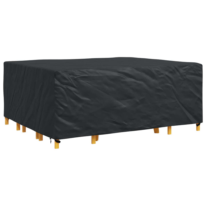 Møbelbetræk Ensfarvet Sort 250 x 210 x 70 cm 600D