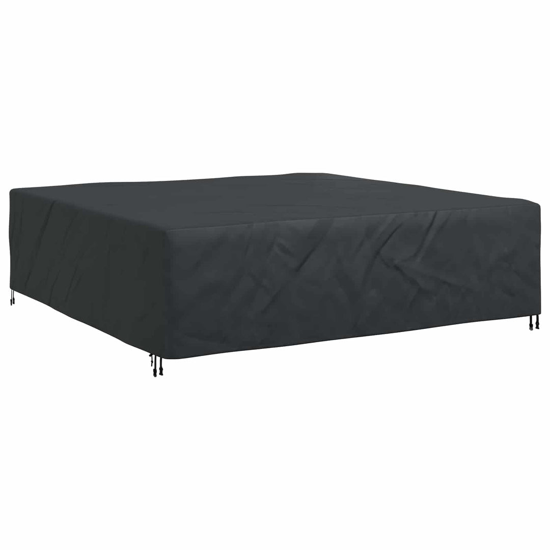 Møbelbetræk Ensfarvet Sort 260 x 260 x 70 cm 600D