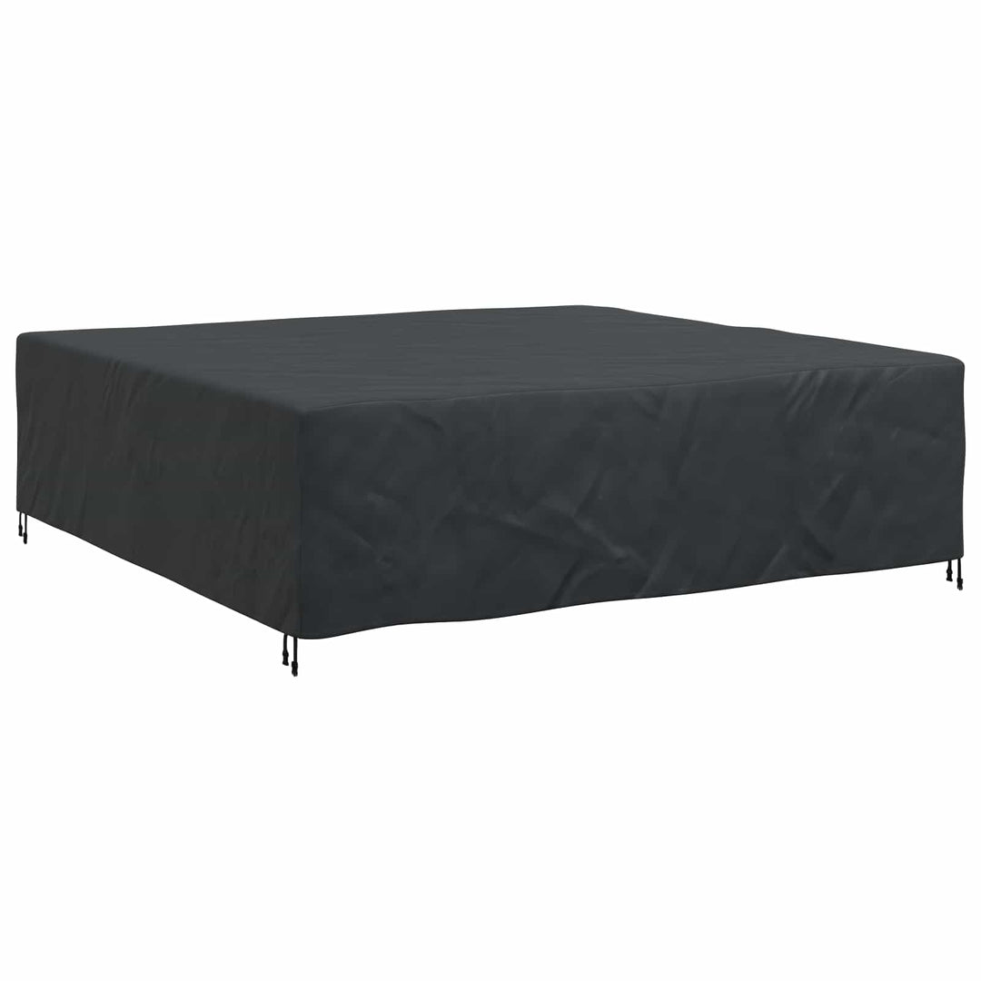 Møbelbetræk Ensfarvet Sort 260 x 260 x 70 cm 600D