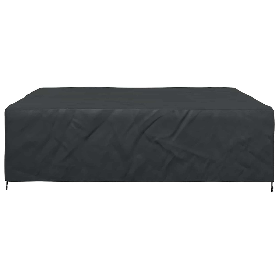 Møbelbetræk Ensfarvet Sort 260 x 260 x 70 cm 600D