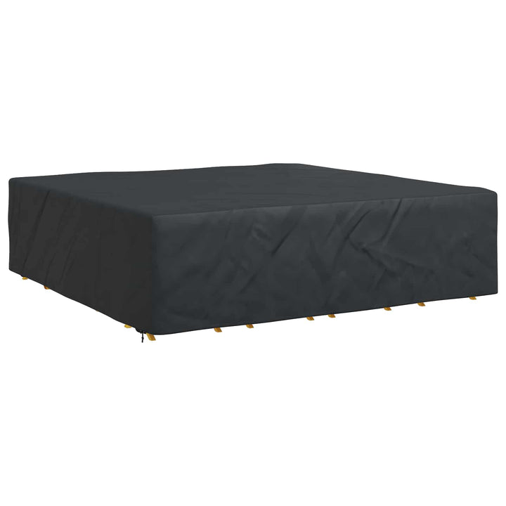 Møbelbetræk Ensfarvet Sort 260 x 260 x 70 cm 600D