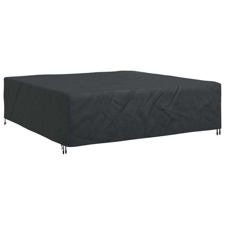 Møbelbetræk Ensfarvet Sort 260 x 260 x 90 cm 600D