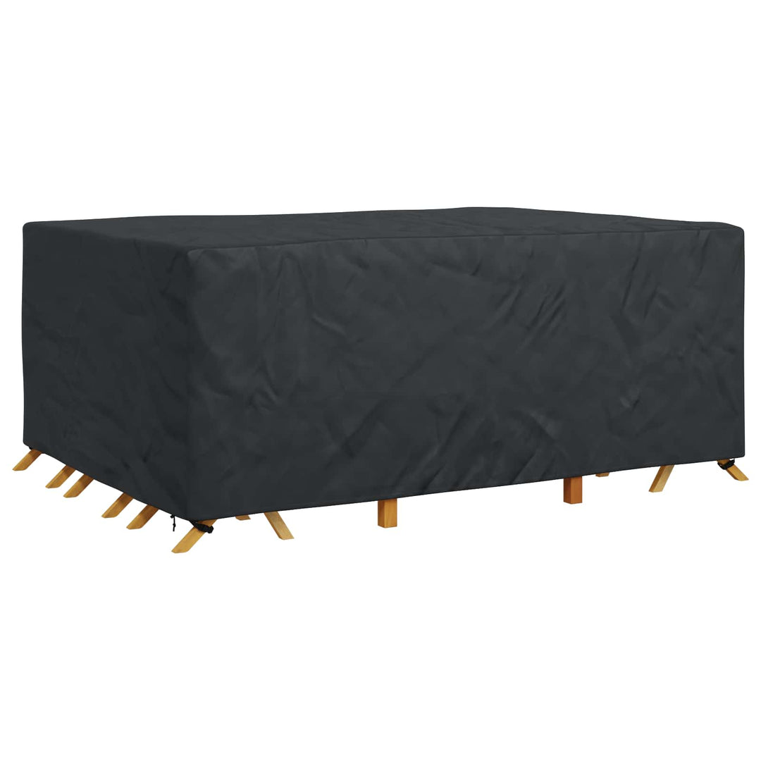 Møbelbetræk Ensfarvet Sort 280 x 204 x 106 cm 210D