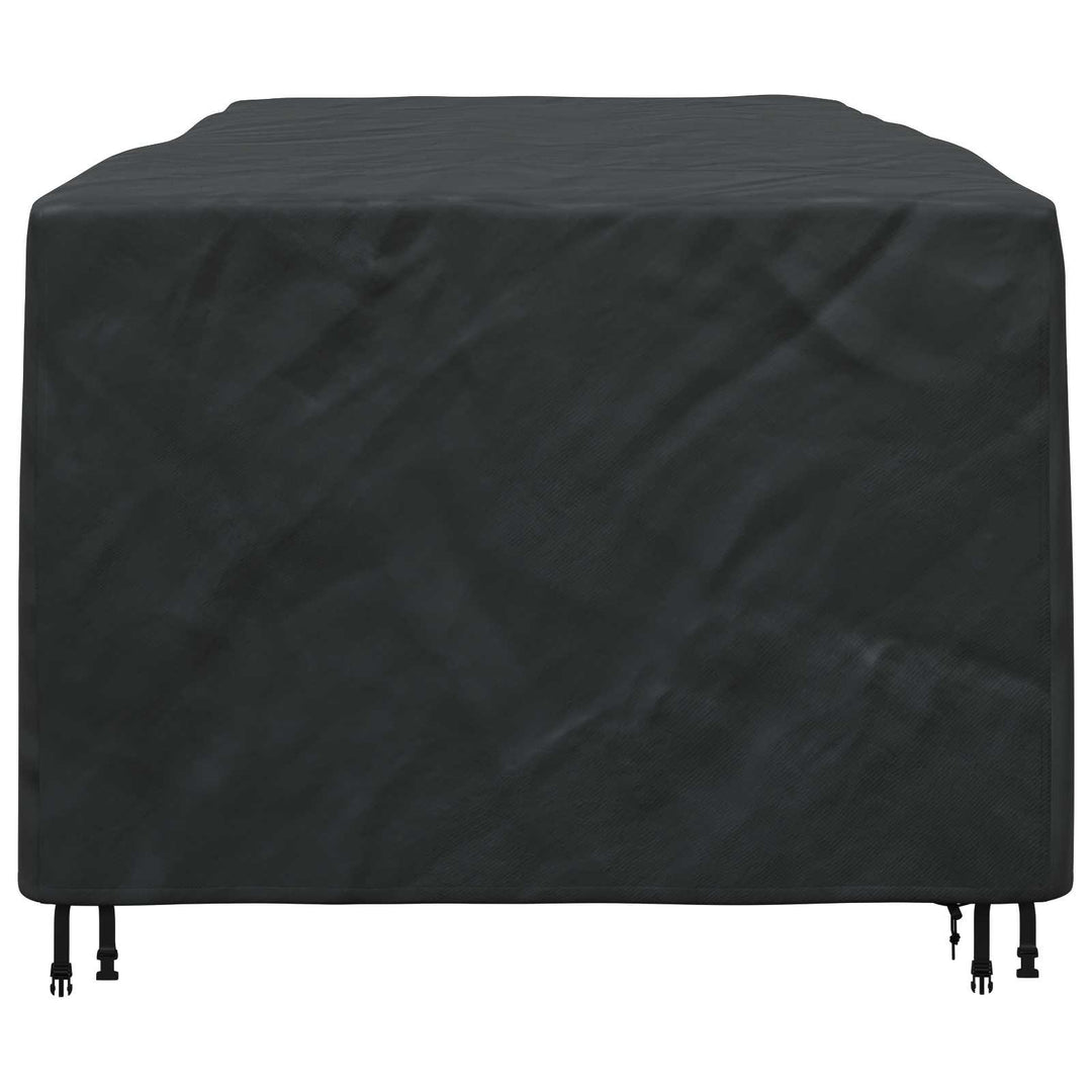 Møbelbetræk Ensfarvet Sort 300 x 110 x 70 cm 420D