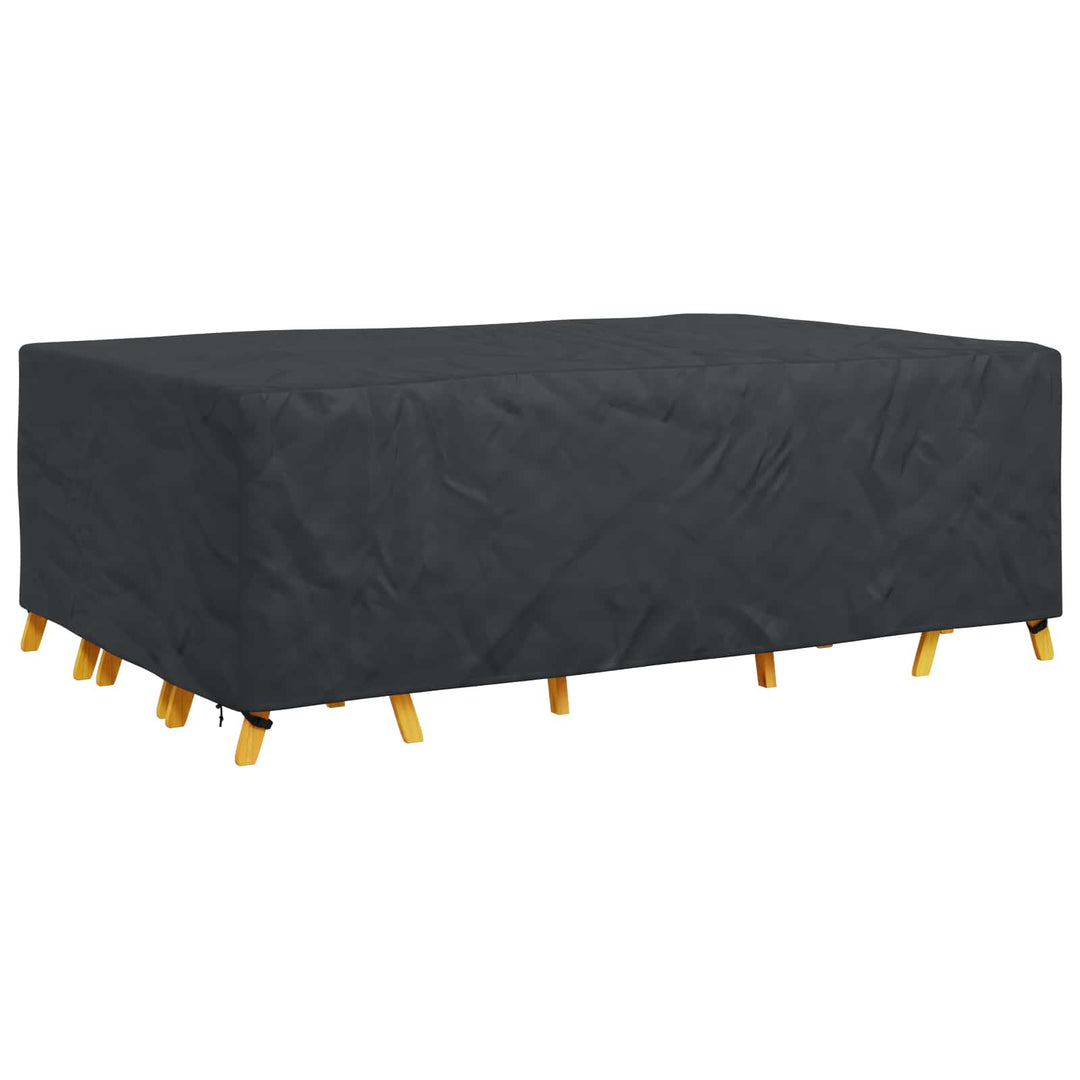 Møbelbetræk Ensfarvet Sort 300 x 200 x 90 cm 420D