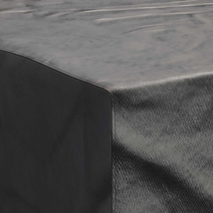 Møbelbetræk Ensfarvet Sort 300 x 250 x 100 cm 210D