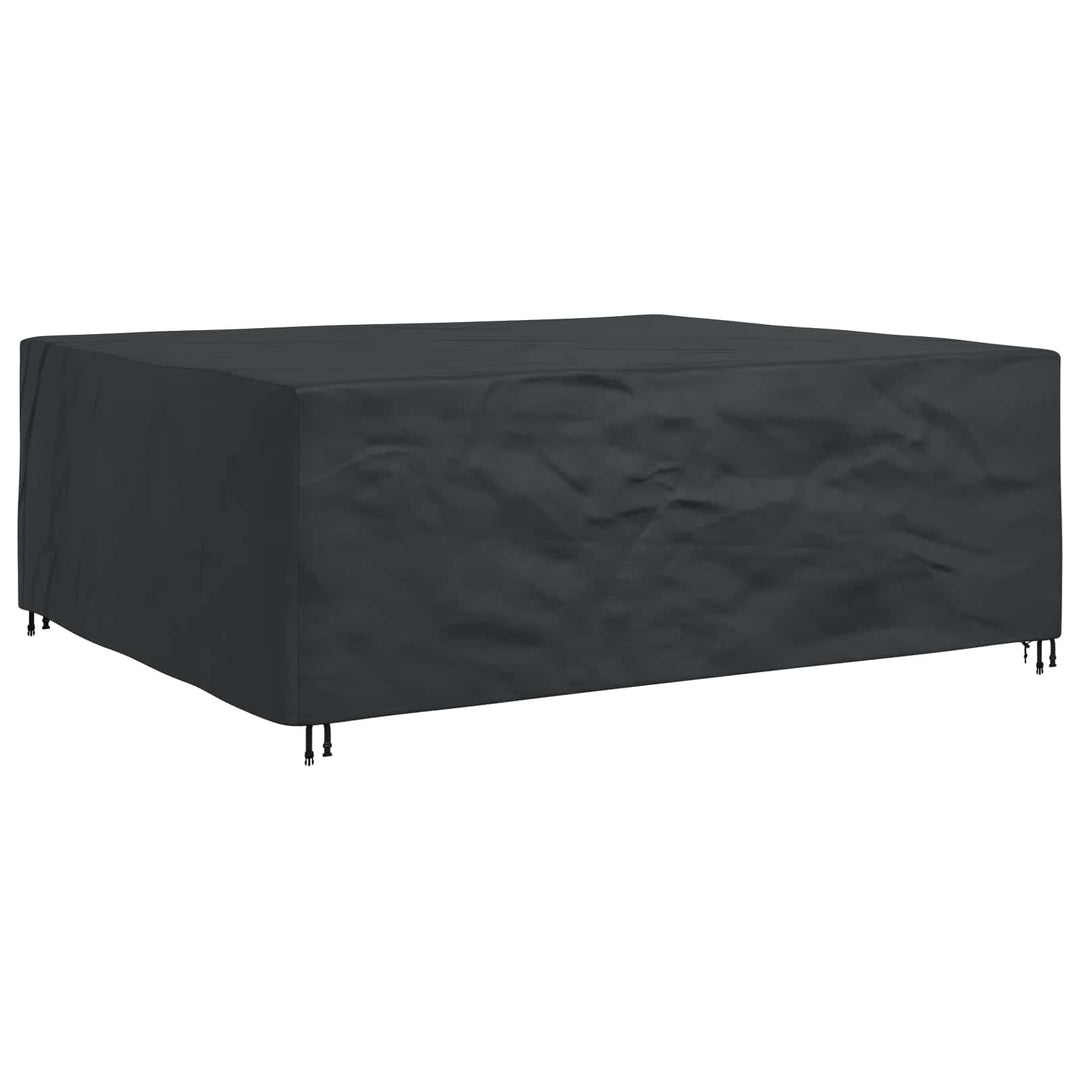 Møbelbetræk Ensfarvet Sort 300 x 250 x 100 cm 210D