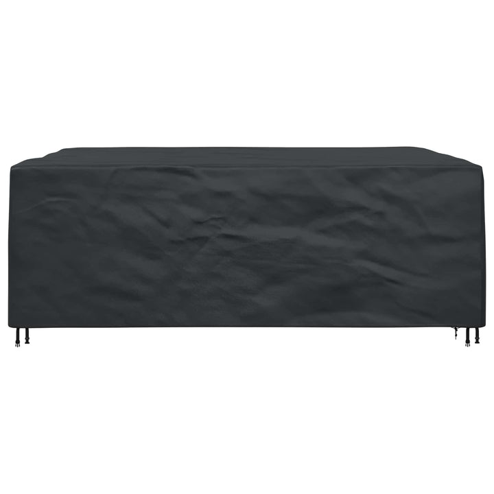 Møbelbetræk Ensfarvet Sort 300 x 250 x 100 cm 210D