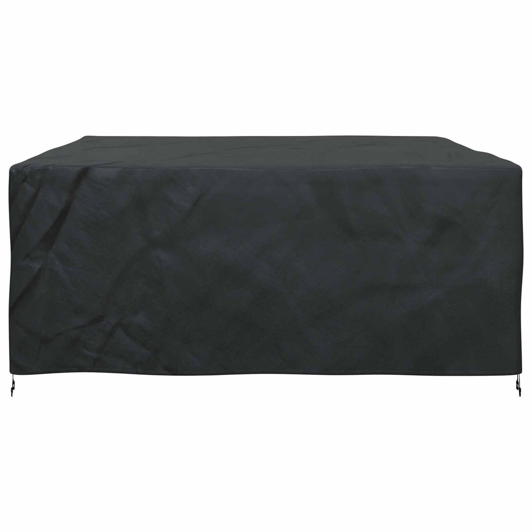 Møbelbetræk Ensfarvet Sort 300 x 250 x 100 cm 210D