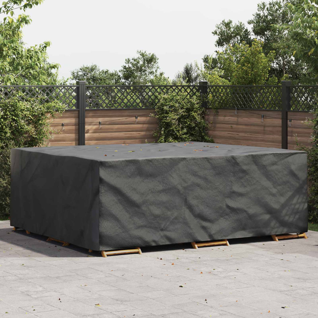 Møbelbetræk Ensfarvet Sort 300 x 250 x 100 cm 420D