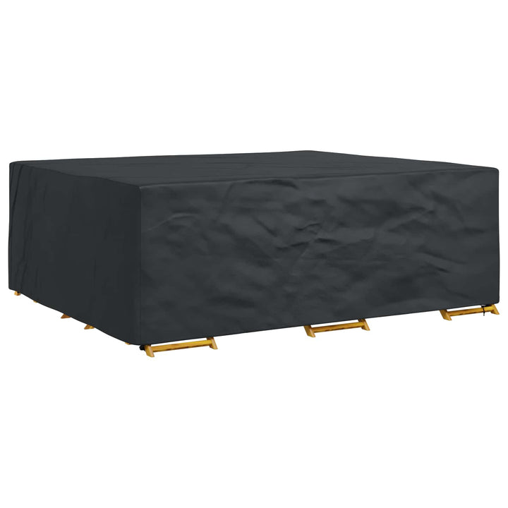 Møbelbetræk Ensfarvet Sort 300 x 250 x 100 cm 420D
