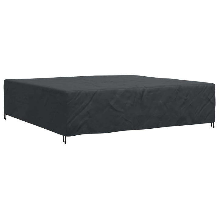 Møbelbetræk Ensfarvet Sort 300 x 300 x 70 cm 210D