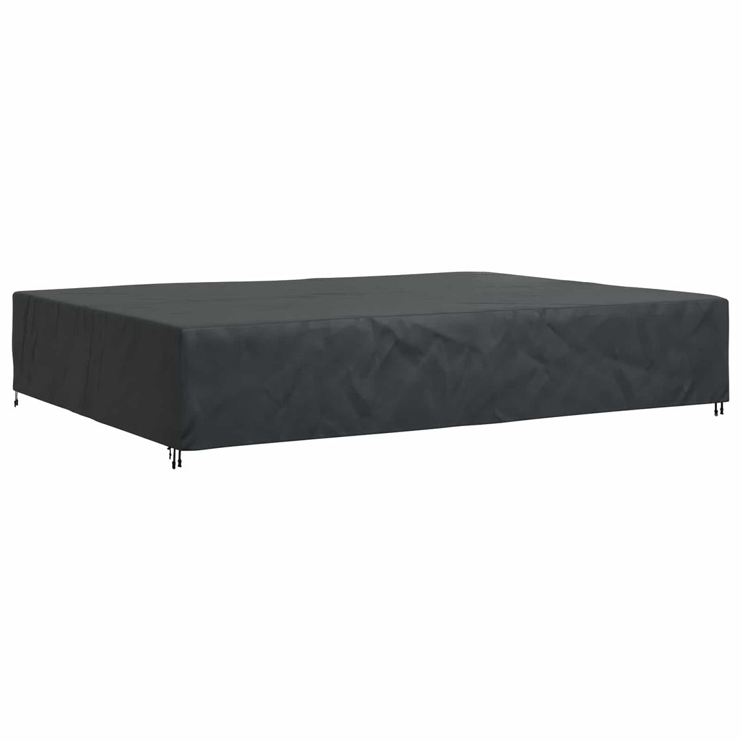 Møbelbetræk Ensfarvet Sort 350 x 260 x 90 cm 210D