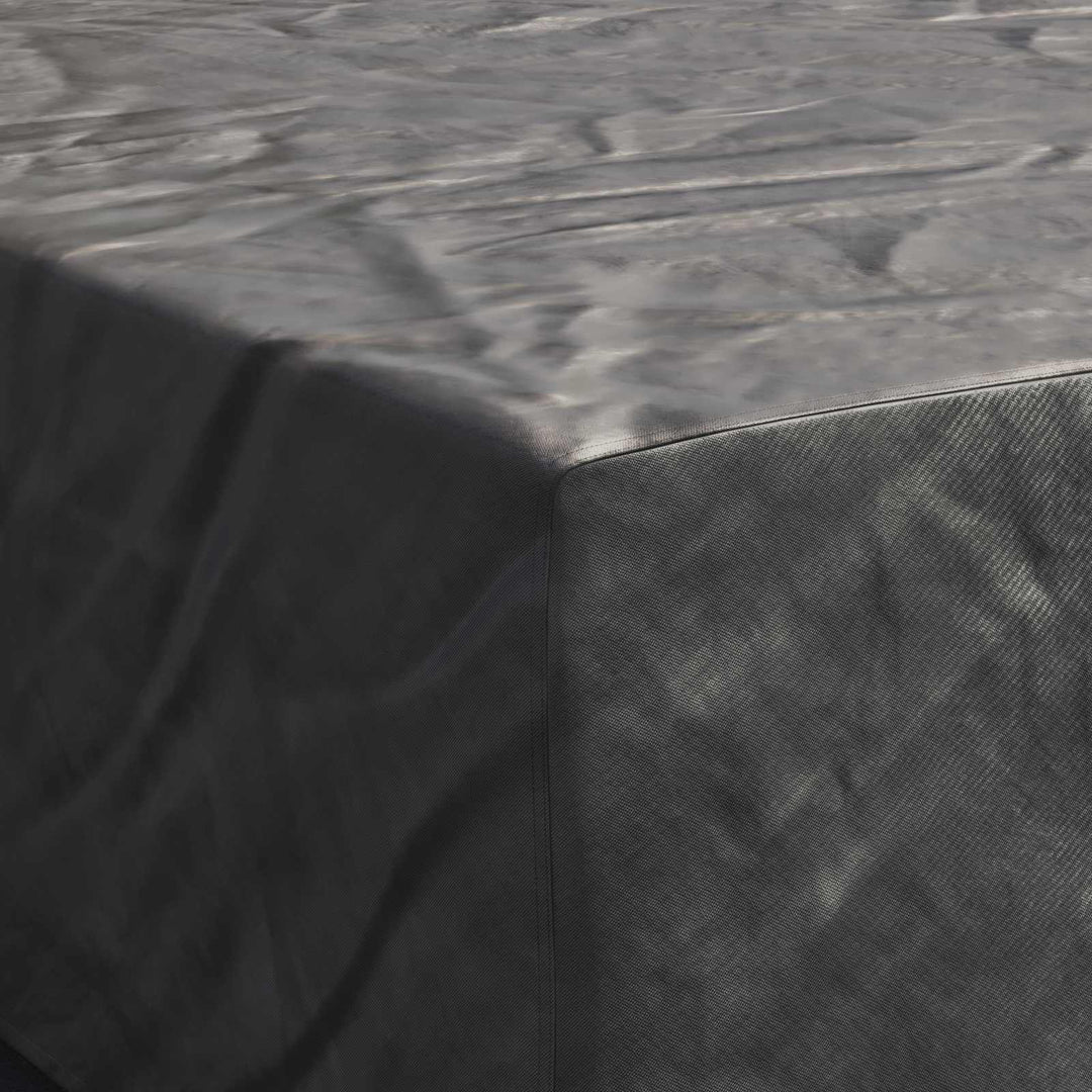 Møbelbetræk Ensfarvet Sort 350 x 260 x 90 cm 420D
