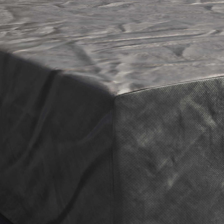 Møbelbetræk Ensfarvet Sort 350 x 260 x 90 cm 420D