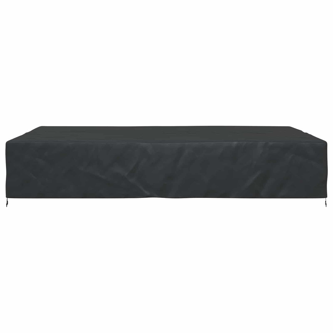 Møbelbetræk Ensfarvet Sort 350 x 260 x 90 cm 420D