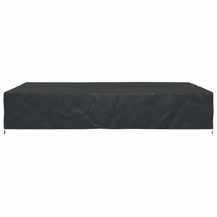 Møbelbetræk Ensfarvet Sort 350 x 260 x 90 cm 420D