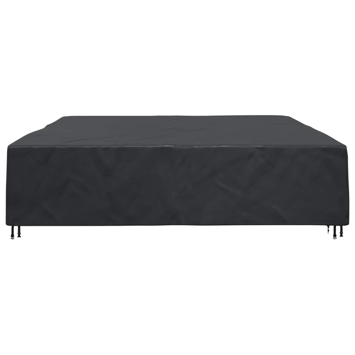 Møbelbetræk Ensfarvet Sort 400 x 300 x 70 cm 420D