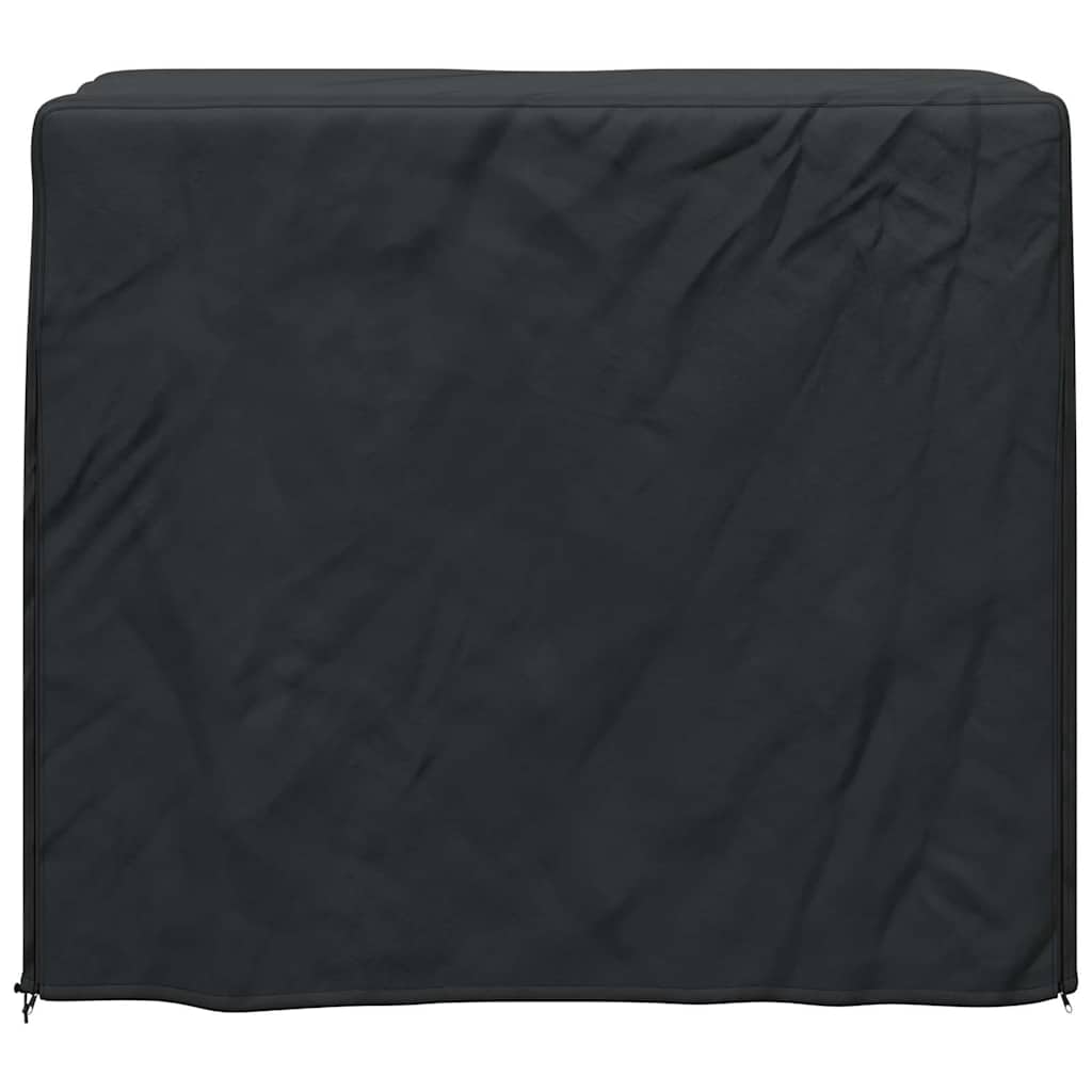 Brændestabelafdækning Sort 61 x 122 x 106 cm 600D Oxford Stof