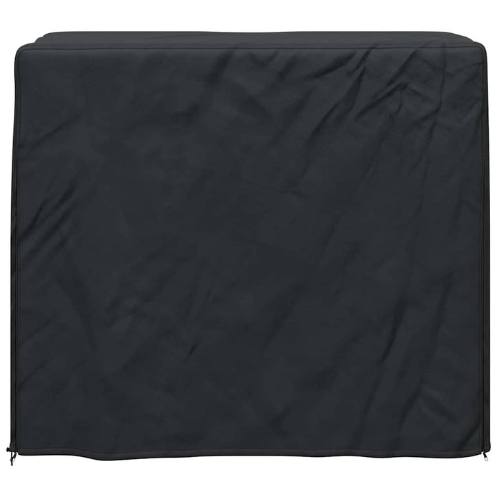 Brændestabelafdækning Sort 61 x 122 x 106 cm 600D Oxford Stof