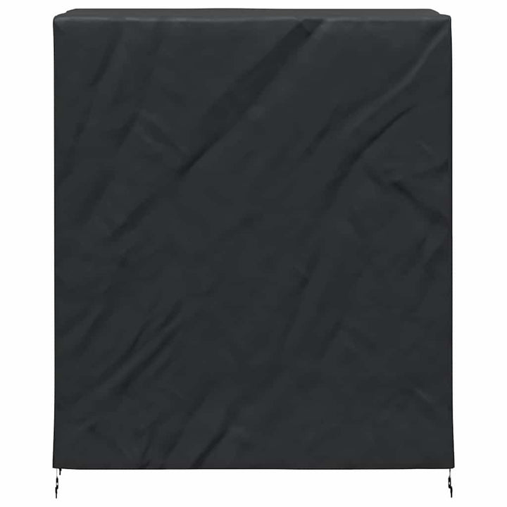 Pingpong borddække Ensfarvet Sort 165 x 70 x 185 cm Stof