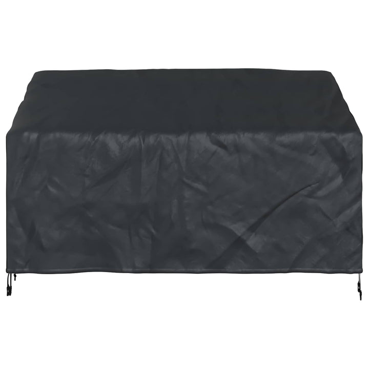 Havebænkkappe Sort 165 x 70 x 65 / 94 cm 210D Oxford Stof