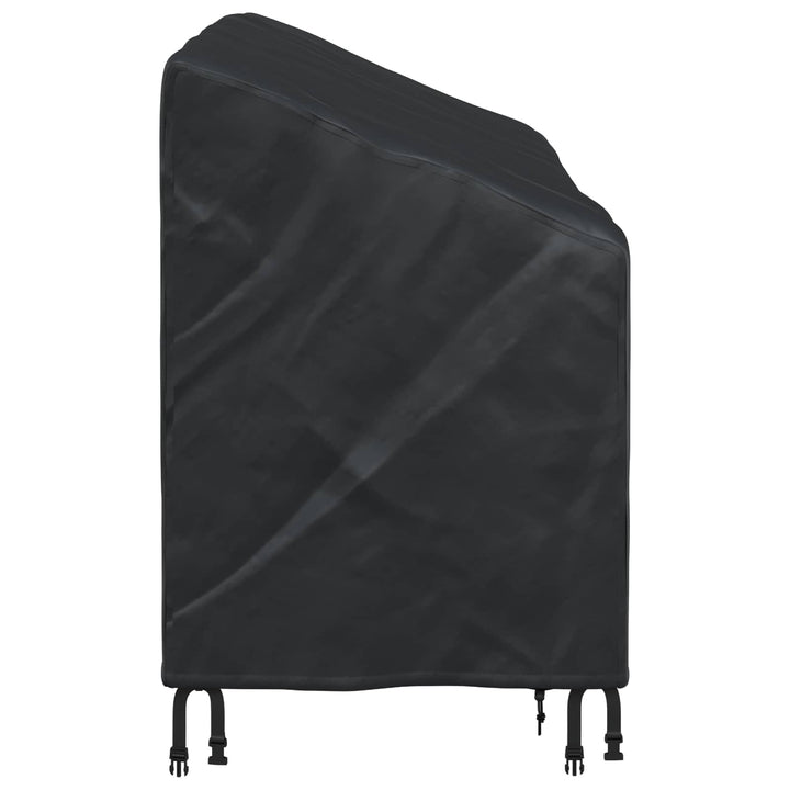 Havebænkkappe Sort 165 x 70 x 65 / 94 cm 210D Oxford Stof