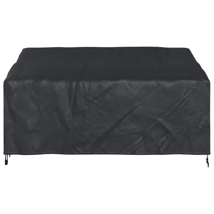 Havebænkkappe Sort 205 x 85 x 65 / 94 cm 210D Oxford Stof