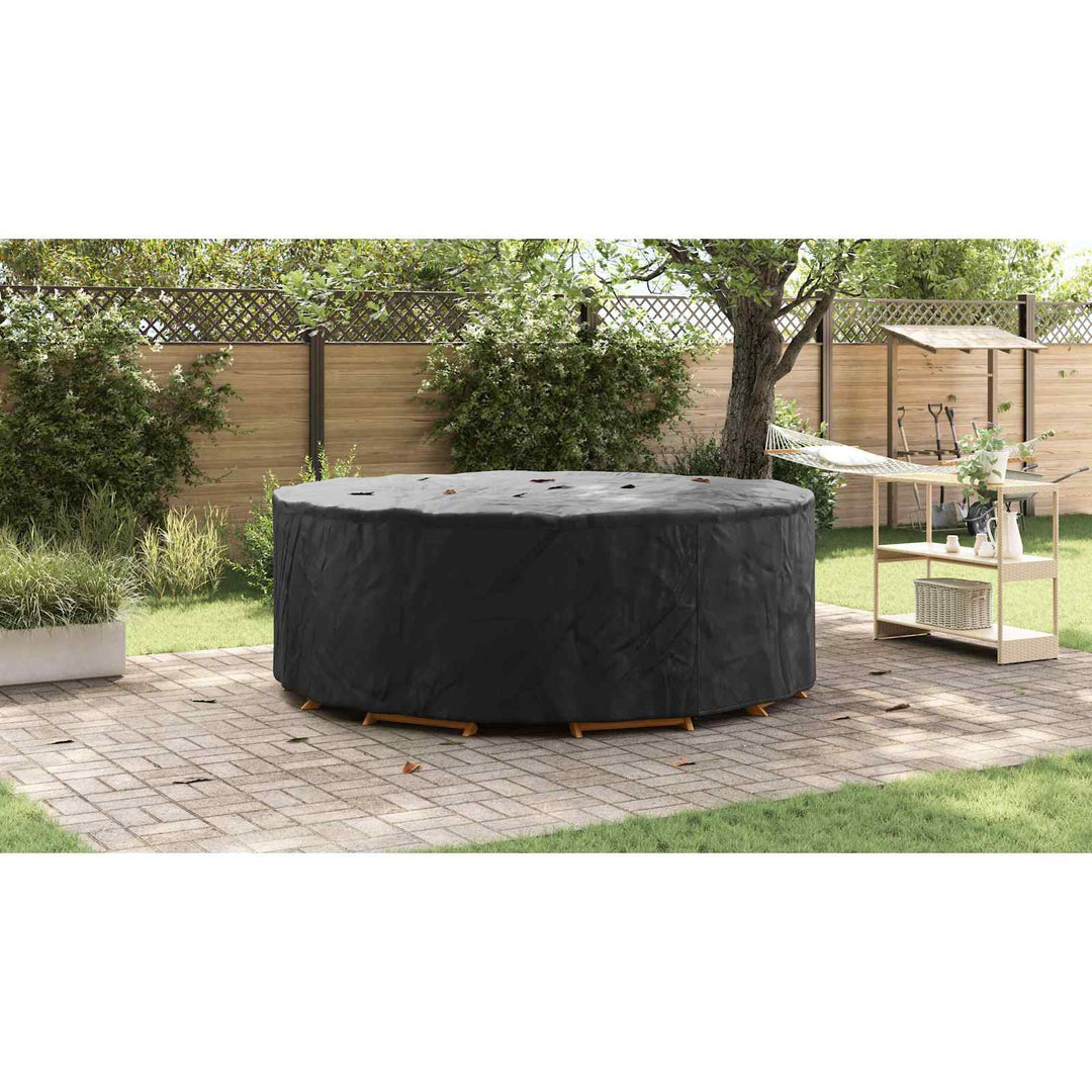 Møbelbetræk Sort 244 x 244 x 85 cm 420D Oxford Stof