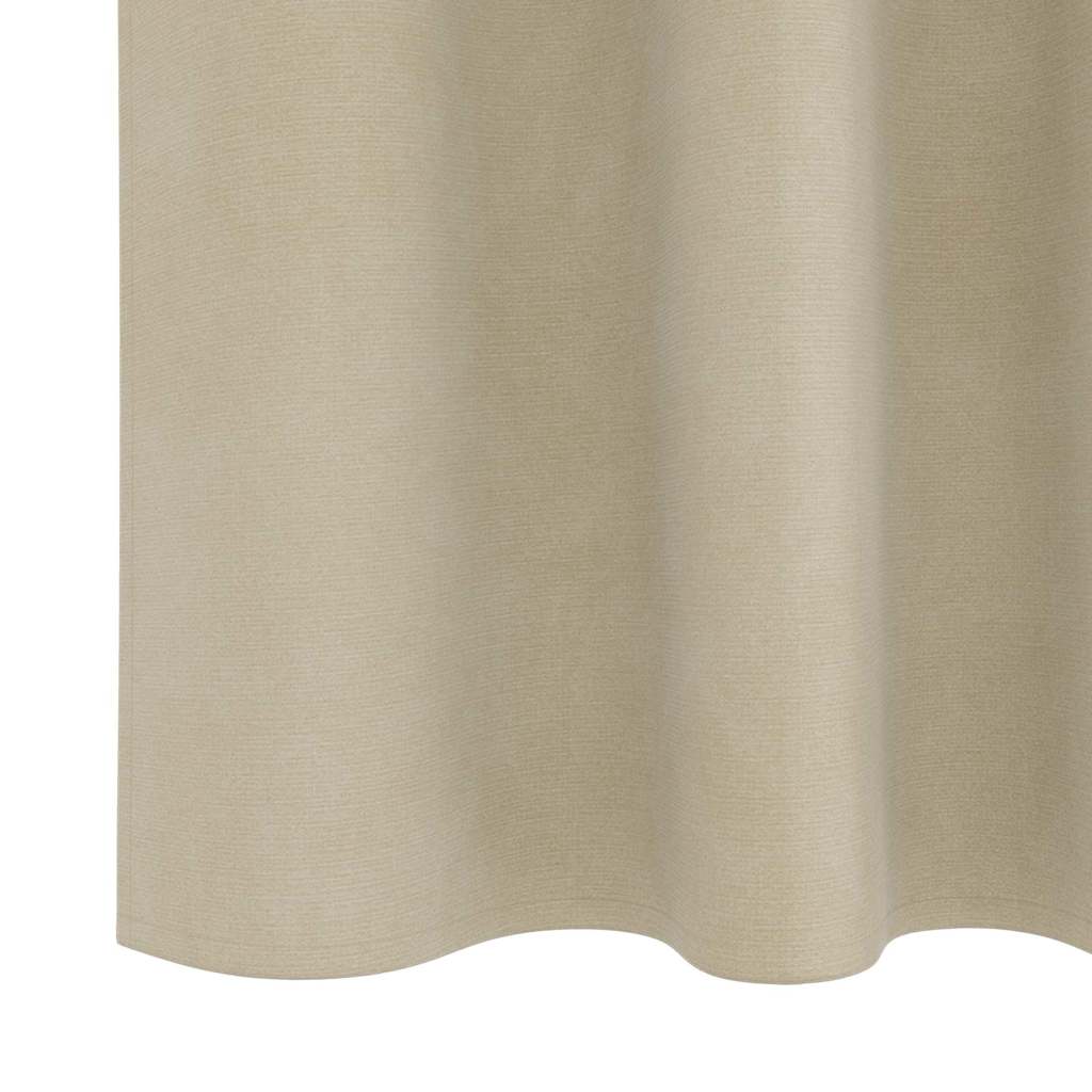 Mørklægningsgardiner 2 pcs Creme 140 x 225 cm Fløjl