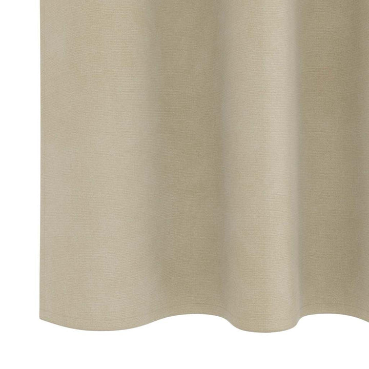 Mørklægningsgardiner 2 pcs Creme 140 x 225 cm Fløjl