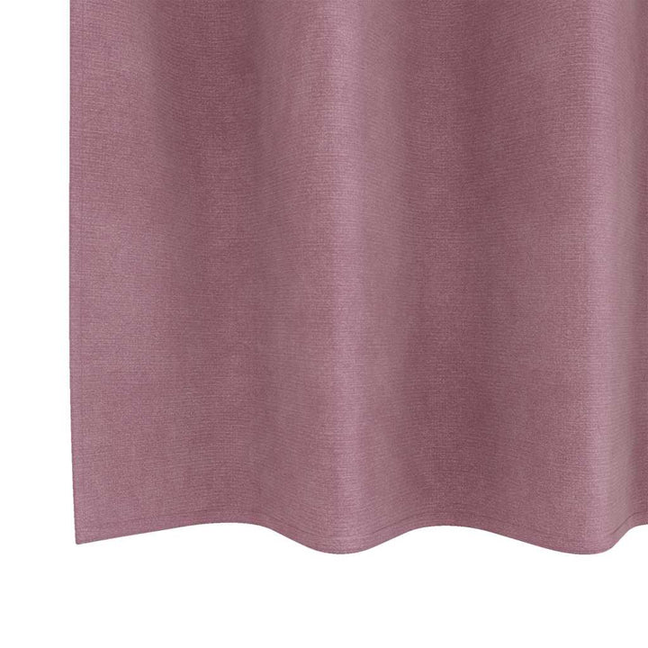 Mørklægningsgardiner 2 pcs Mørk pink 140 x 140 cm Fløjl