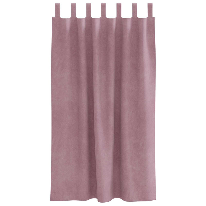 Mørklægningsgardiner 2 stk. Mørk pink 140 x 175 cm Fløjl
