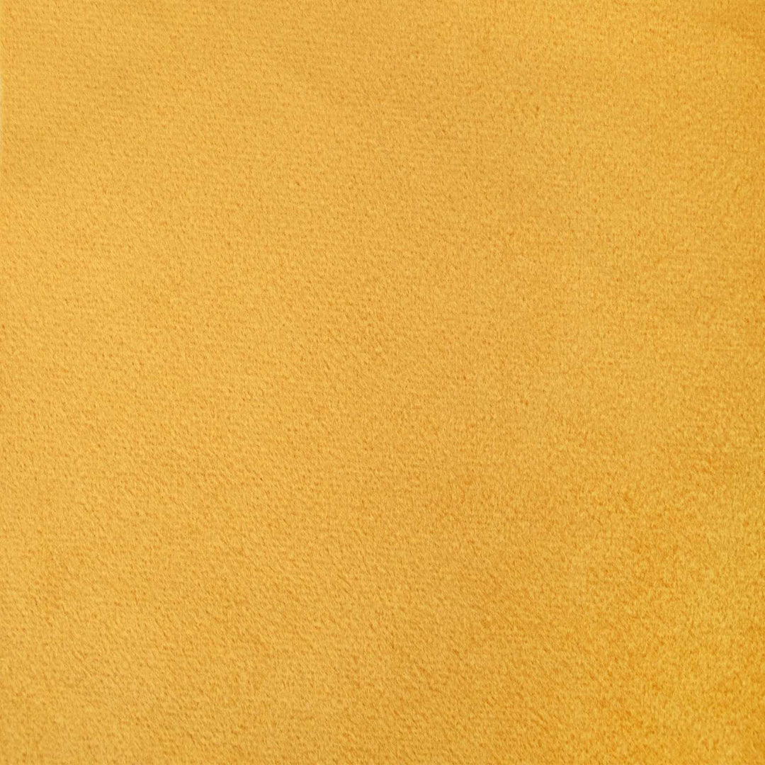 Gardiner 2 stk. Sennepsgul 140 x 140 cm Fløjl
