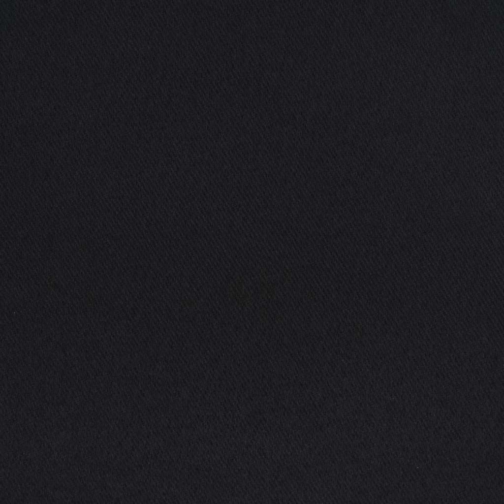 Mørklægningsgardiner med ringe 2 stk. Sort 260 x 140 cm