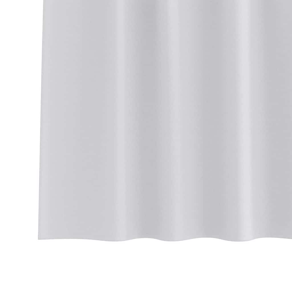 Mørklægningsgardiner med ringe 2 pcs Bleg Grå 175 x 140 cm