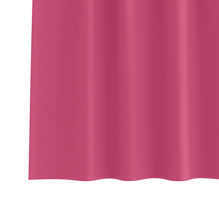 Mørklægningsgardiner med ringe 2 pcs Lys Pink 140 x 140 cm
